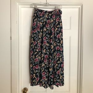 Amour Vert Silk Wrap Skirt
